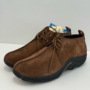 NIB Merrell Jungle Stitch in Root Beer Brown Suede Chukka Boots -13